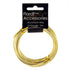 AussieSuperStore Art & Craft Essentials Light Gold Aluminium Floral Wire 12 Gauge (in 4 colours) Aluminium Floral Wire 12 Gauge (in 4 colours) | Floral Craft Accessories 9323823206017 FLA1905